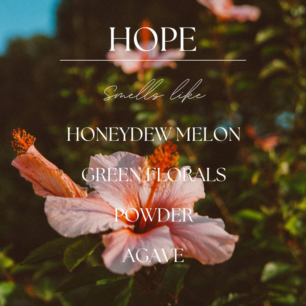 Hope | Hibiscus & Agave | 2.4 oz. Soy Wax Melt