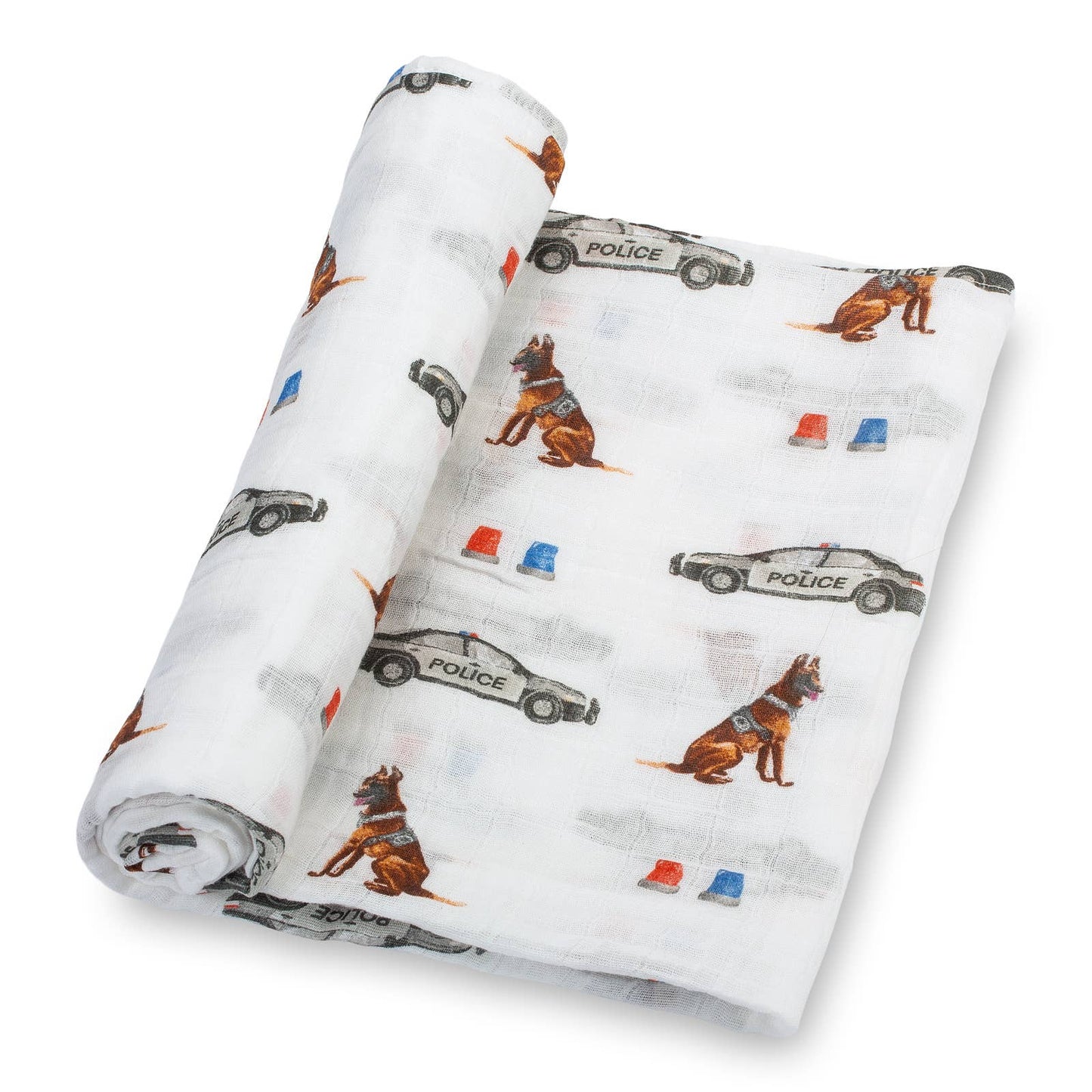 Policeman Muslin Swaddle