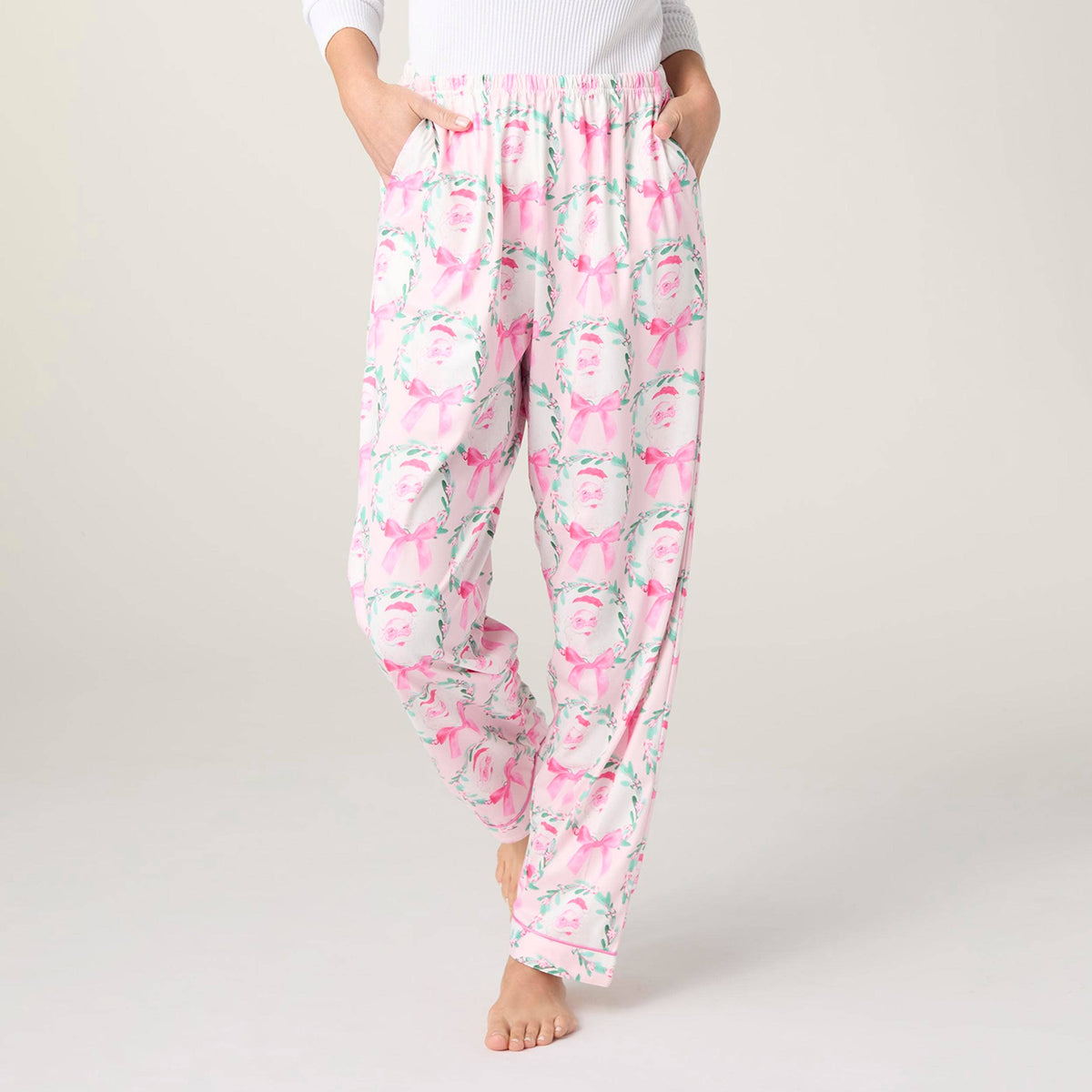 Dreamland Pants-Fall: Blush Santa / XXL