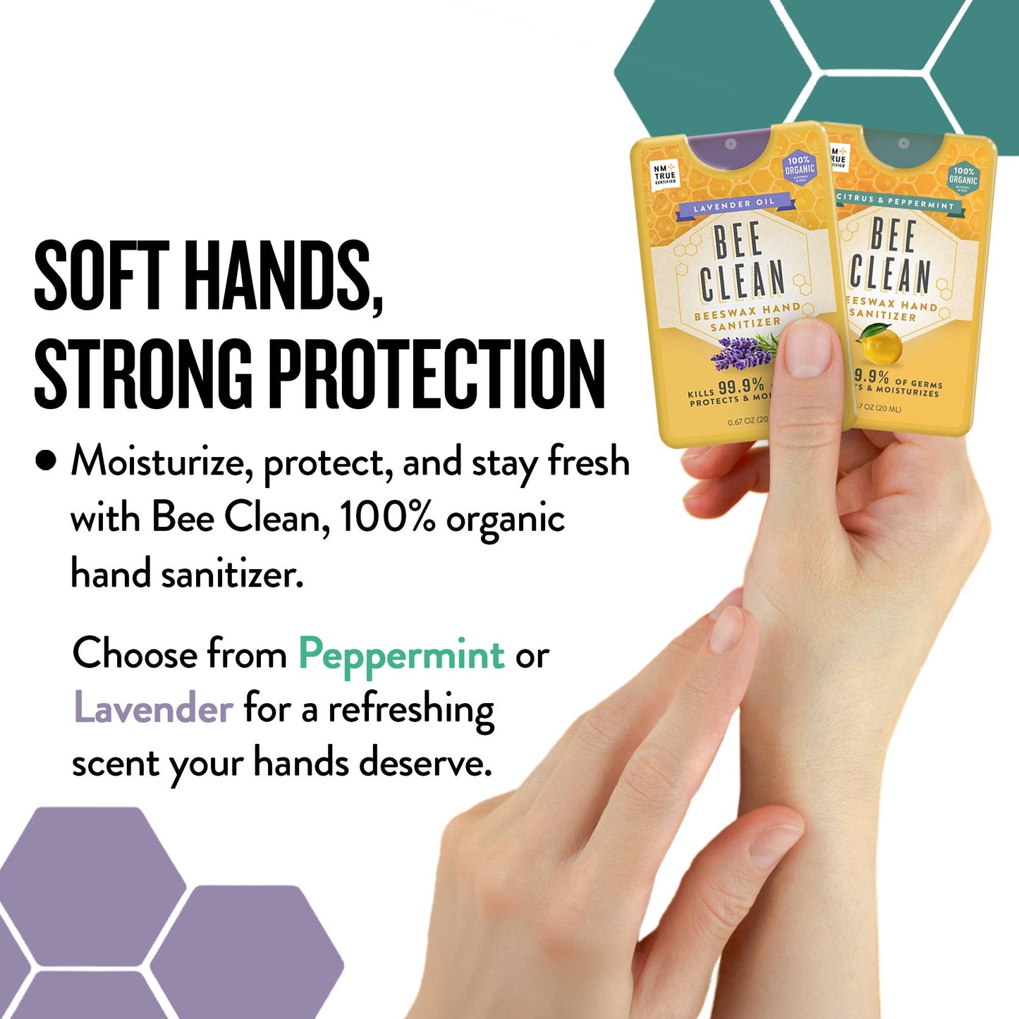 Organic Beeswax Bee Clean Hand Sanitizer Spray