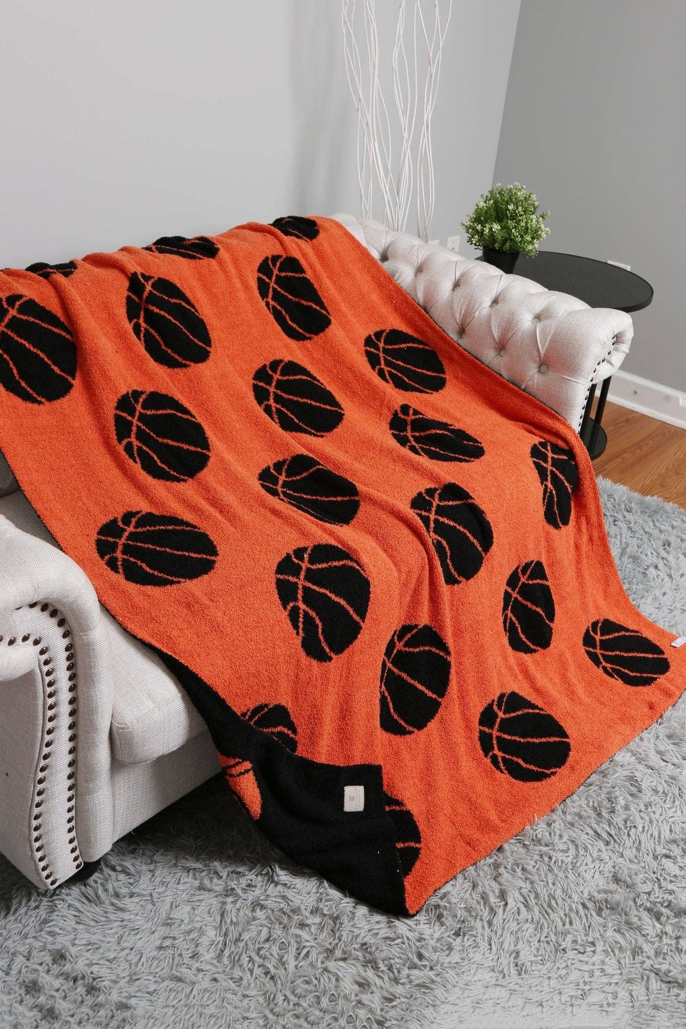 Super Luxe Basketball Blanket