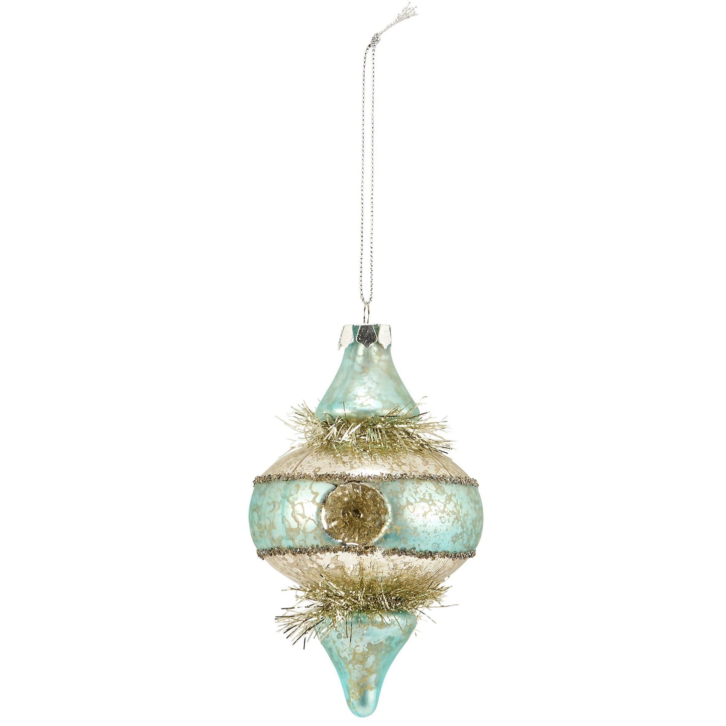 Blue Pendant Glass Ornament
