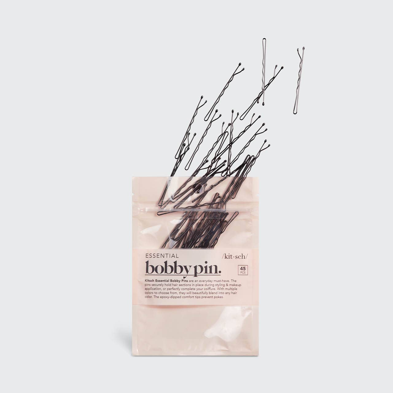 Essential Bobby Pins Pack - Black
