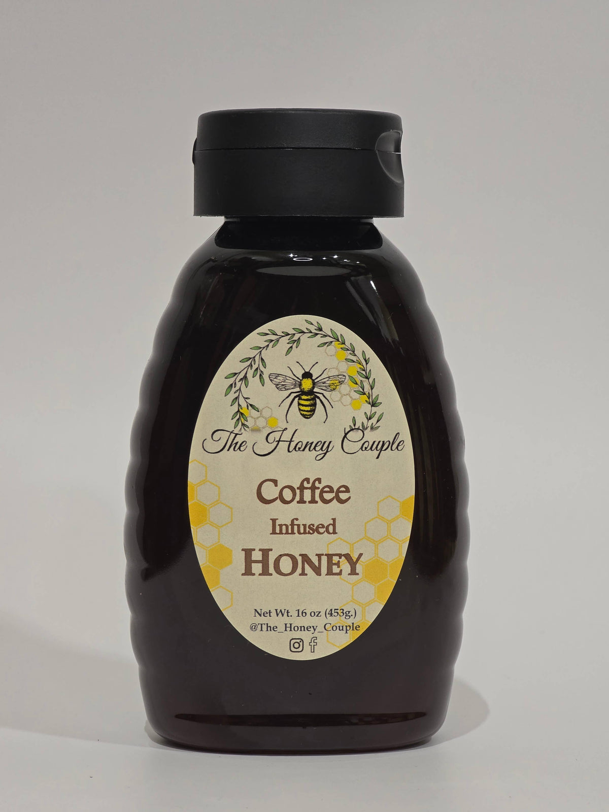 Coffee Infused Honey: 16oz