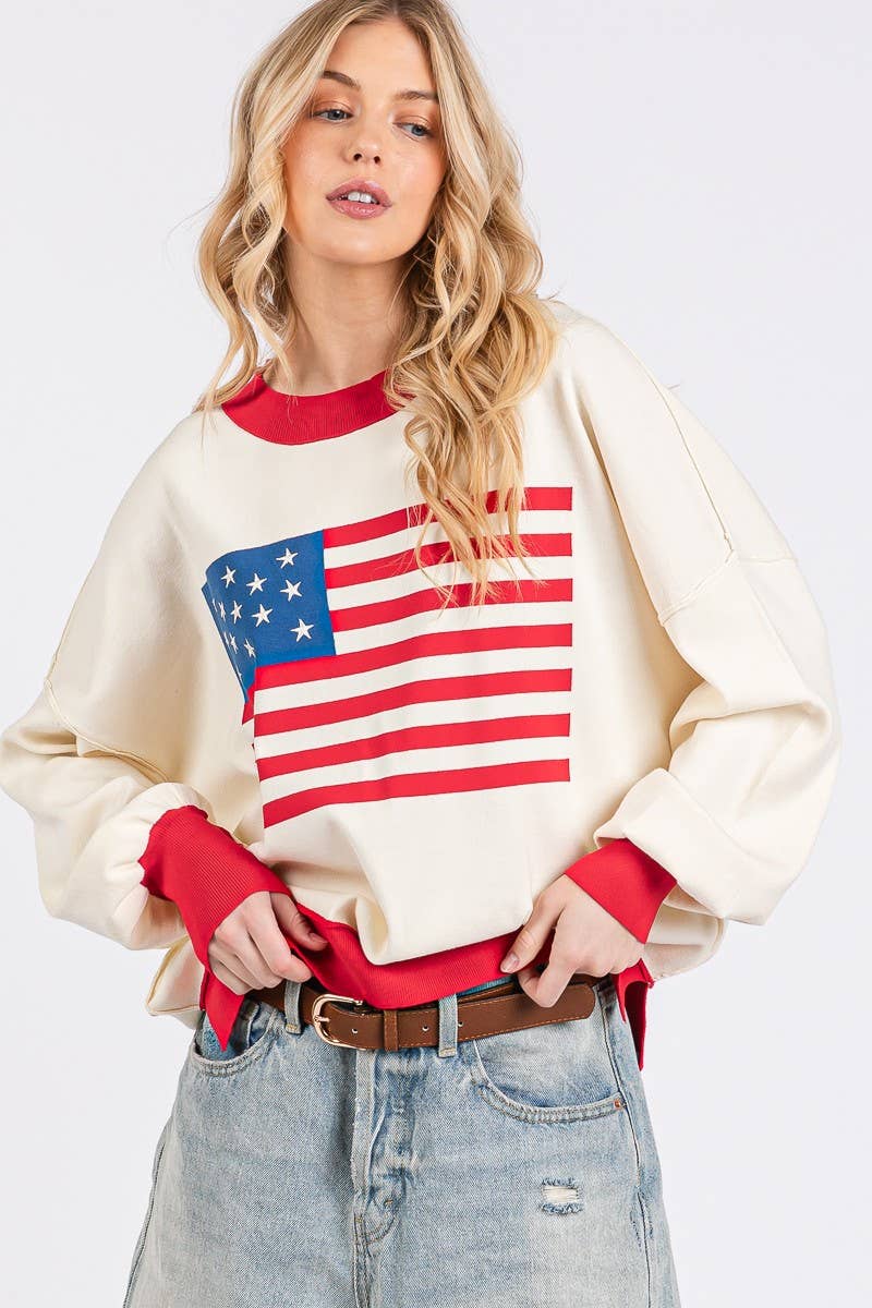 Patriot Relaxed Fit Sweater