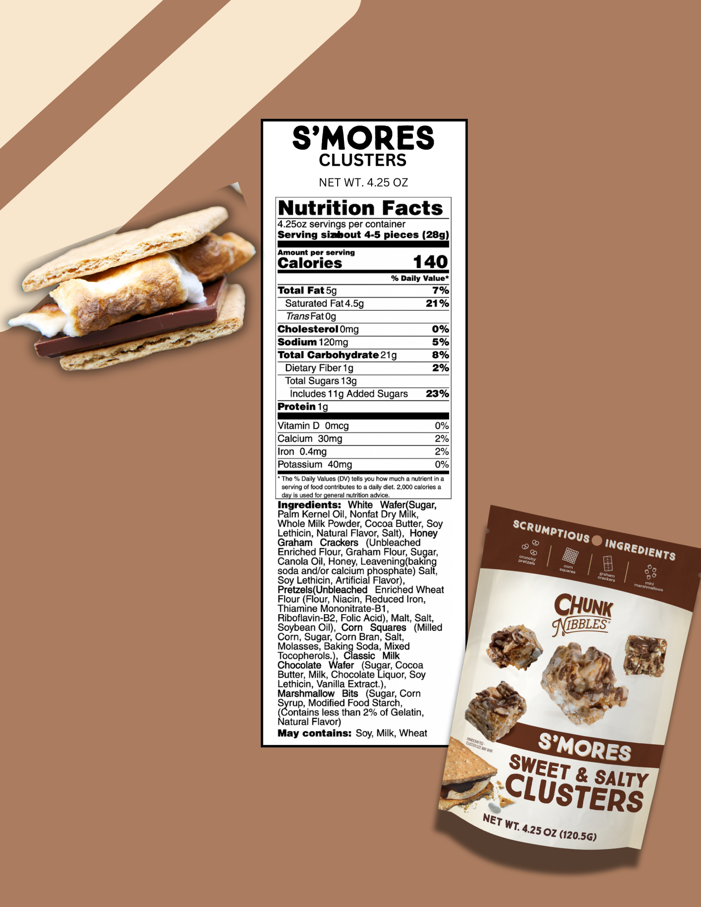 Sweet & Salty Chunk Nibbles Pouch