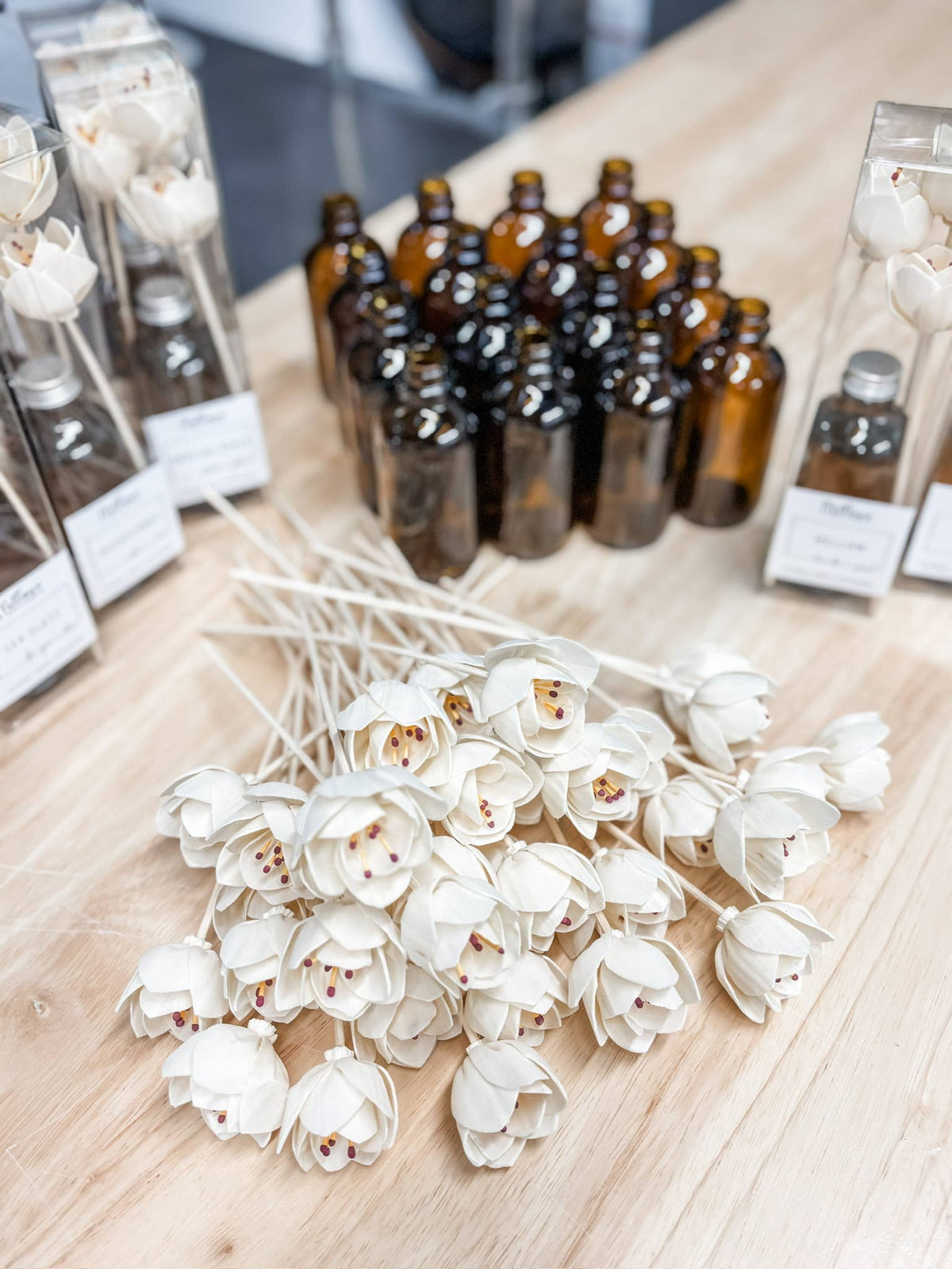 Harvest Home Floral Reed Diffuser | Long-Lasting Scent: Orchard