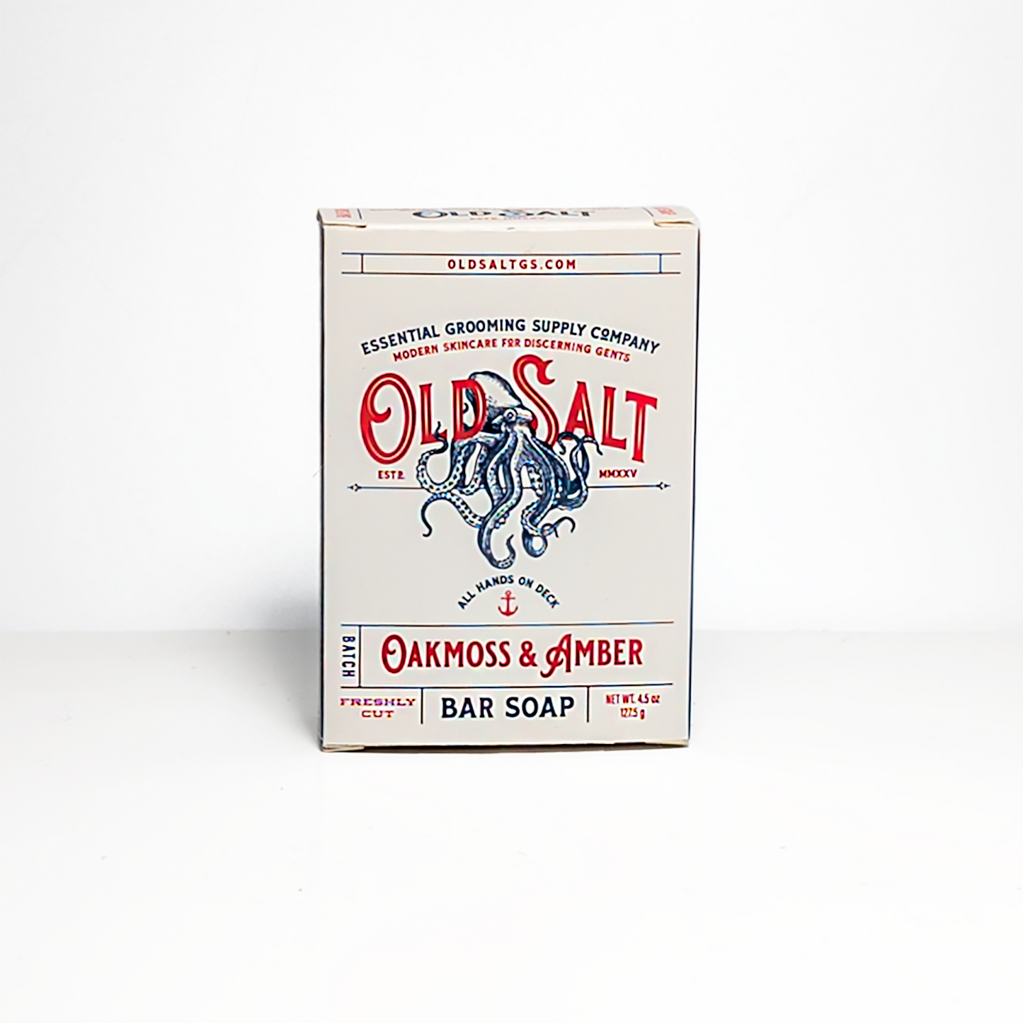 Oakmoss + Amber Bar Soap: Naked 4.5 oz