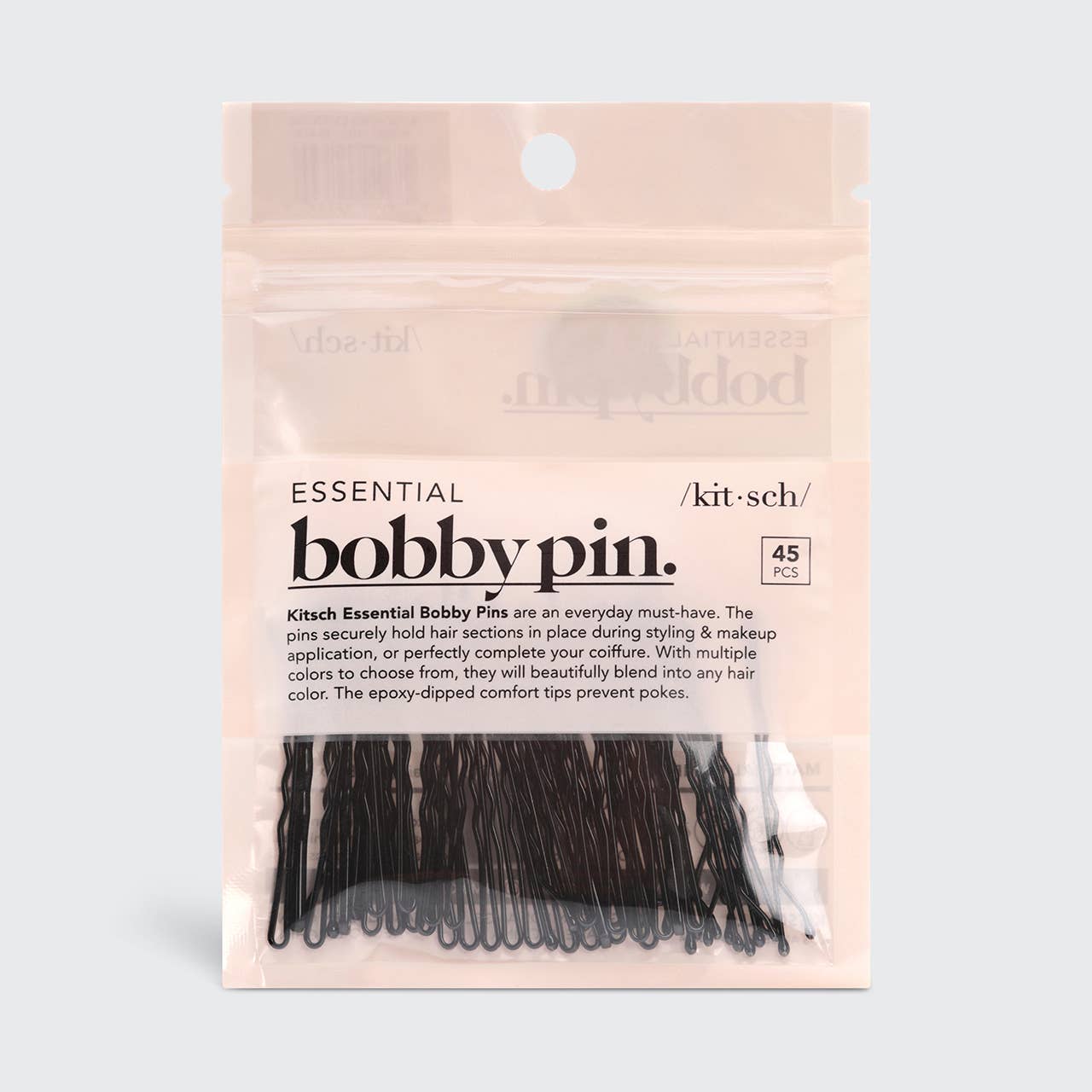 Essential Bobby Pins Pack - Black