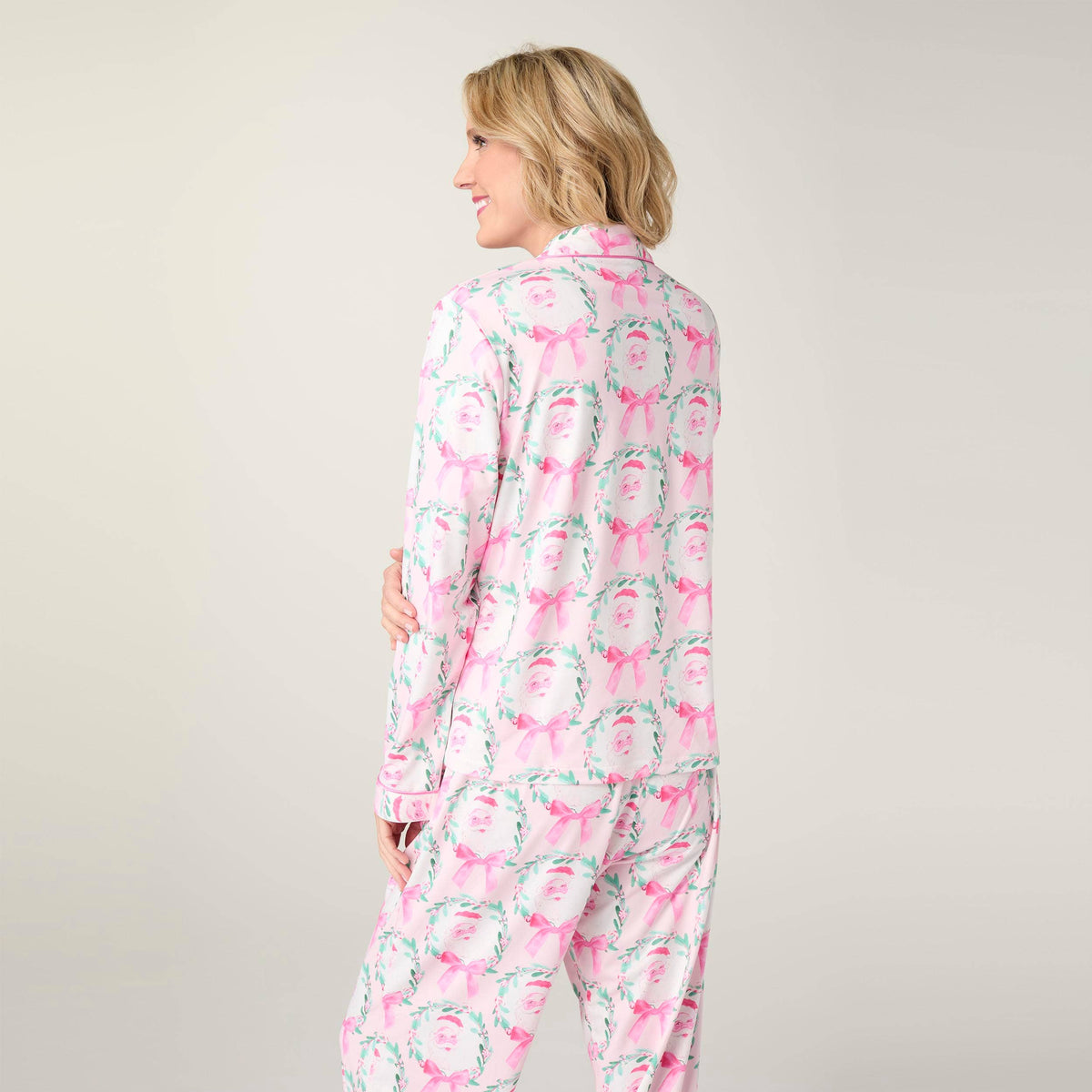 Dreamland Top-Fall: Blush Santa / L/XL