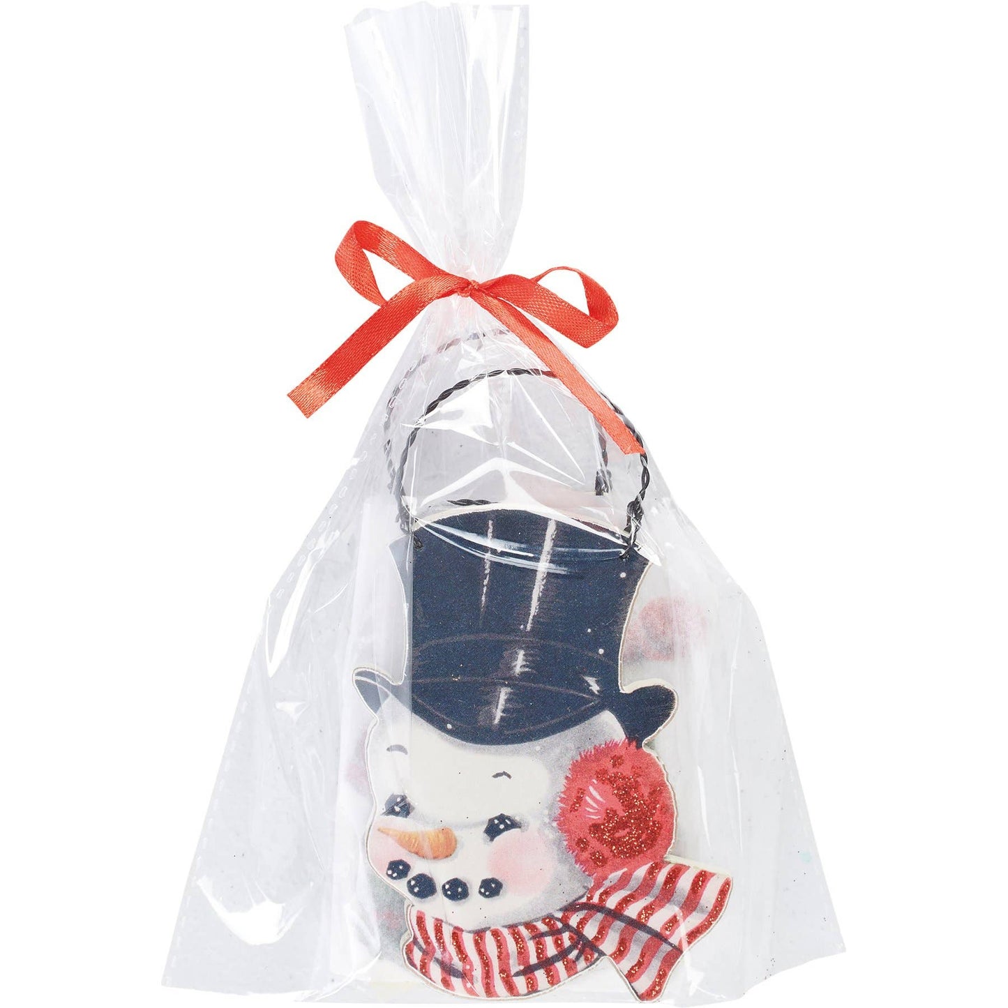 Vintage Snowmen Ornament Set