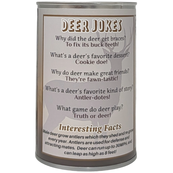 Canned Deer: Foil Lid