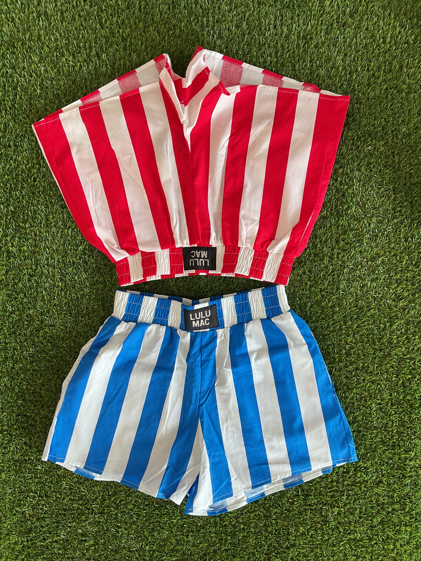 Red Stripe Boxer Shorts