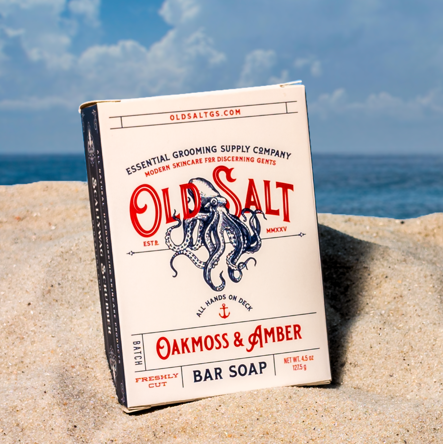 Oakmoss + Amber Bar Soap: Naked 4.5 oz