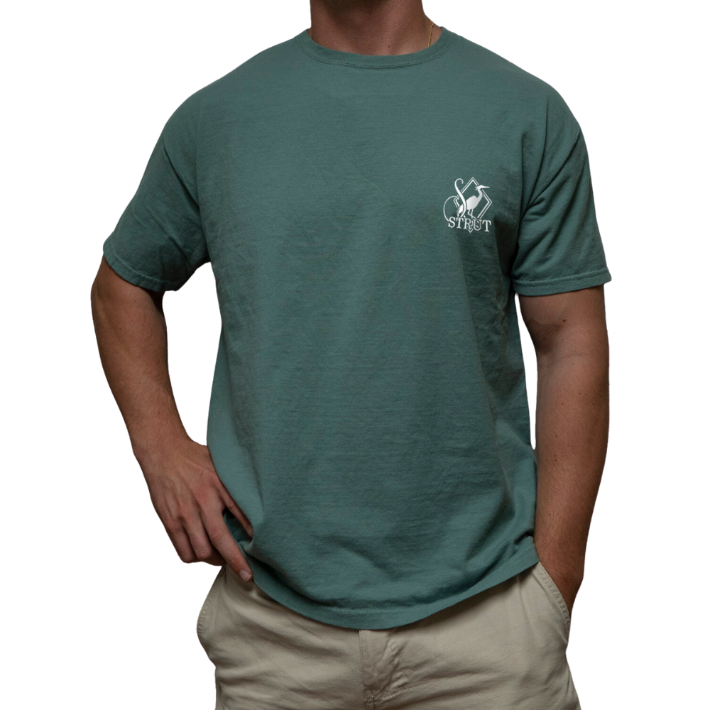 Three Retrievers T-Shirt: Cypress Green / XXL