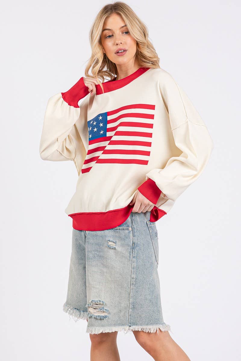 Patriot Relaxed Fit Sweater