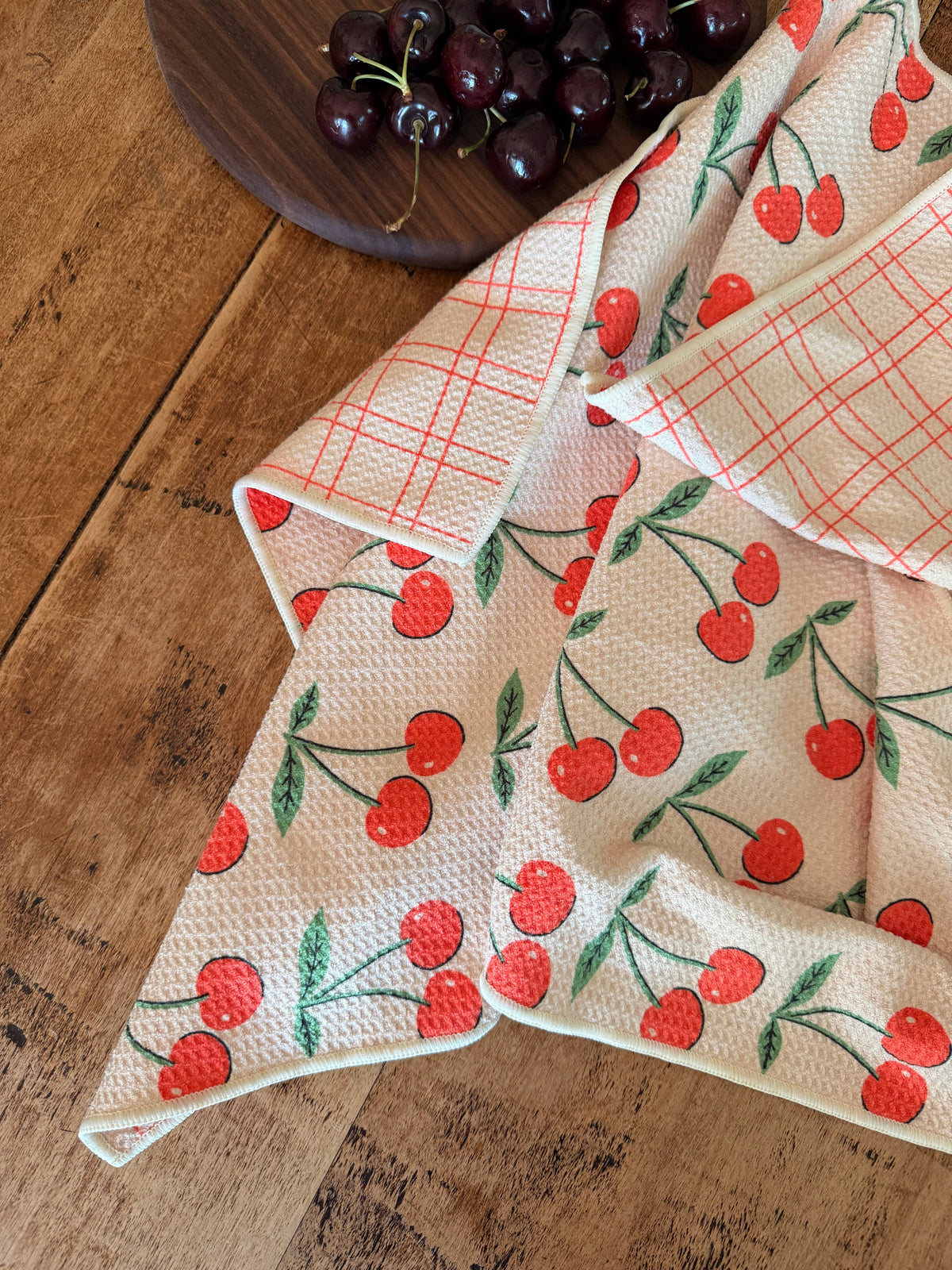 Kitchen Tea Towel Quick Dry | Cherry Lover