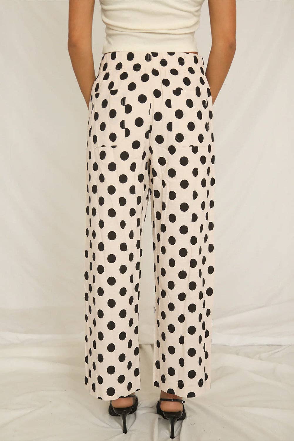 Polka Dot Loose Pants