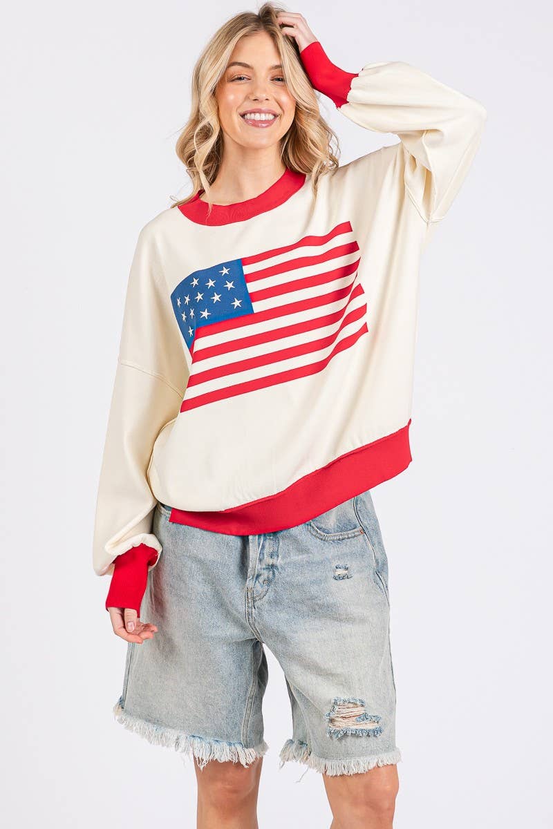 Patriot Relaxed Fit Sweater