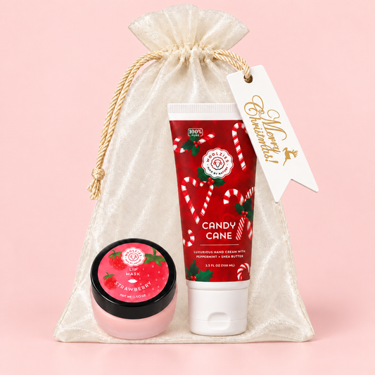 Christmas Stocking Stuffer – Hand Cream + Lip Mask, Assorted