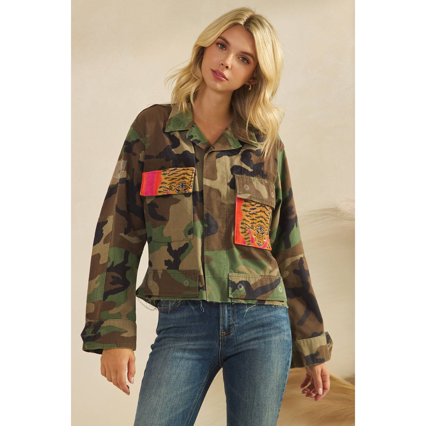 Into the Wild Recycled Camo Jacket