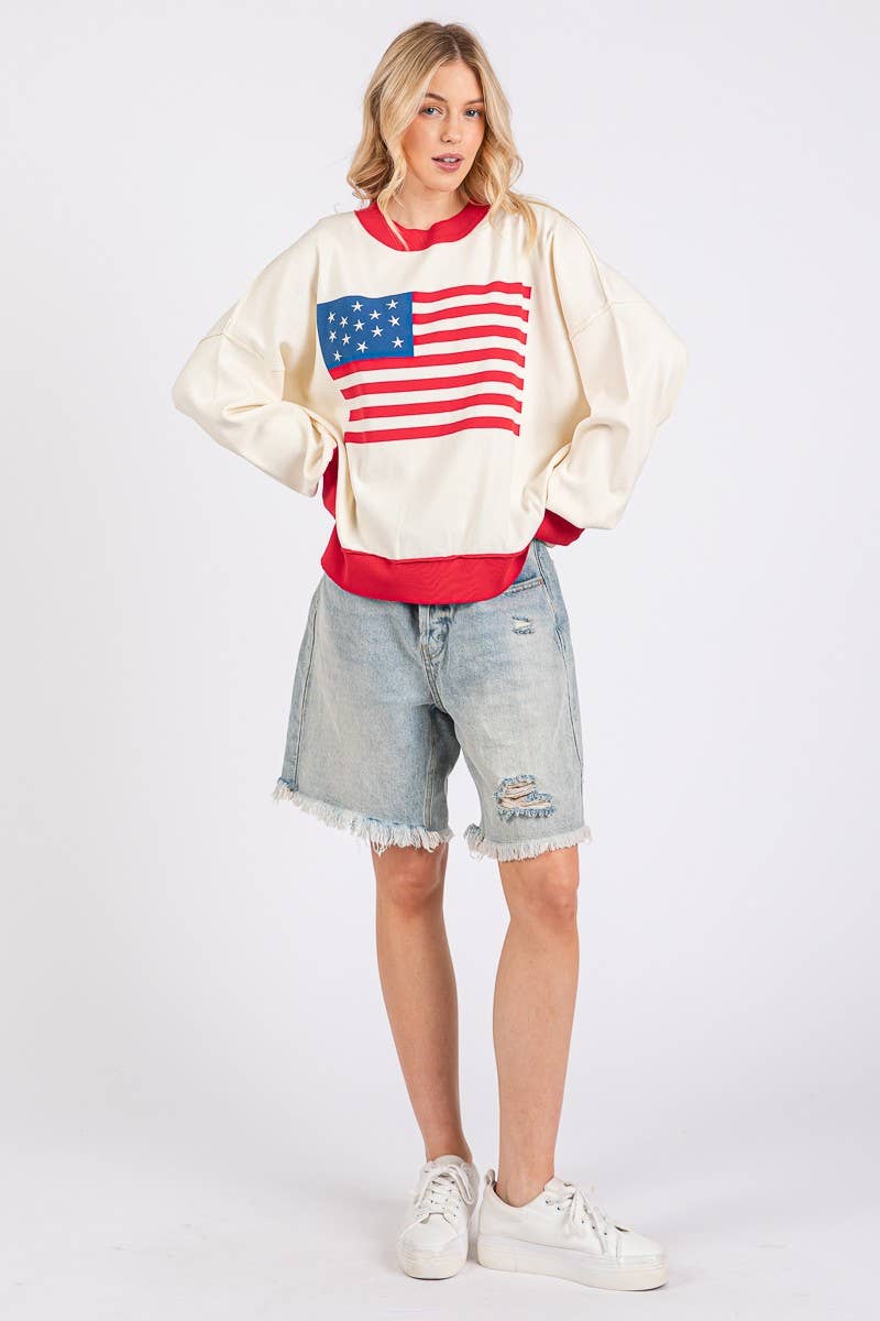 Patriot Relaxed Fit Sweater