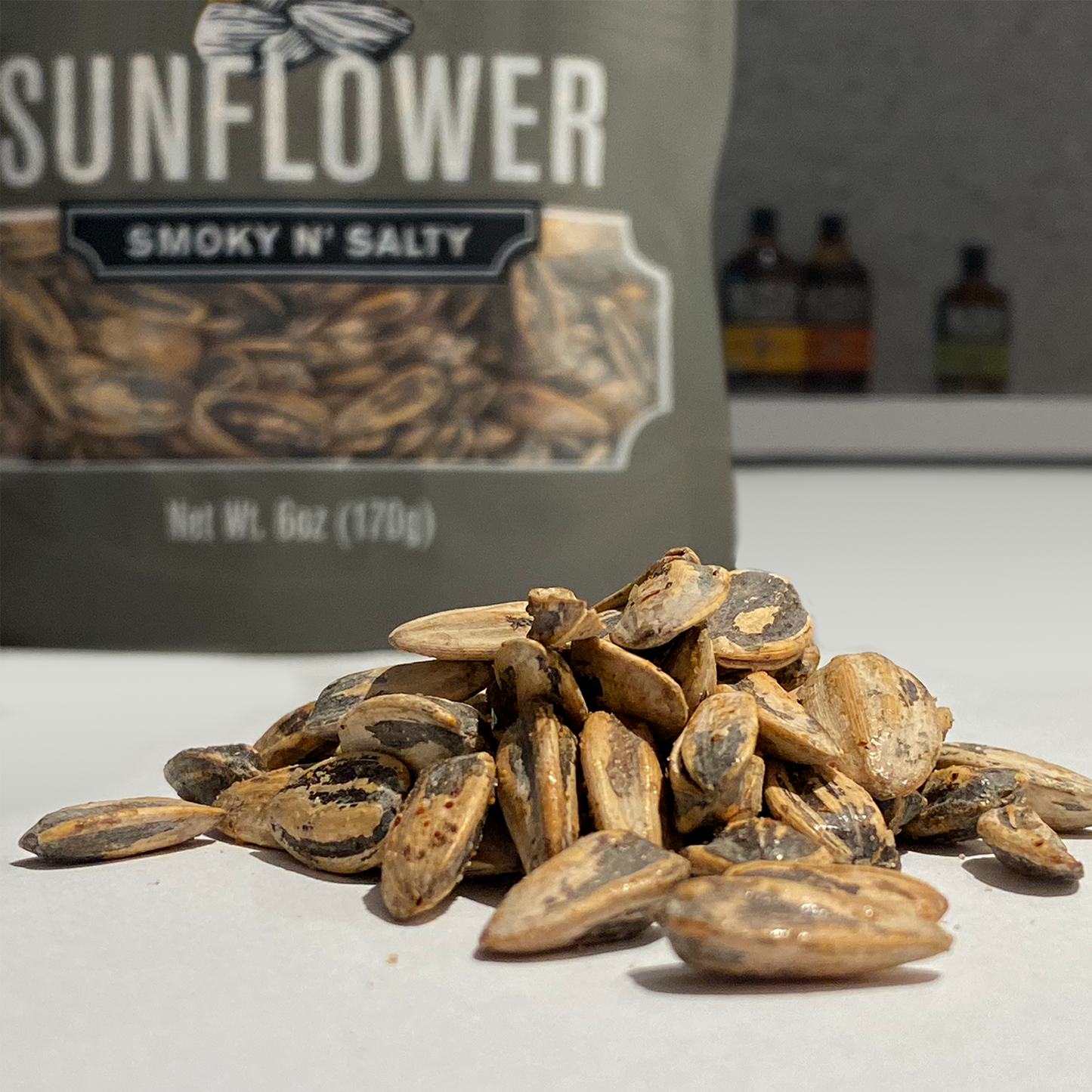 Rufus Teague Smoky N Salty Sunflower Seeds - Bags: 6oz