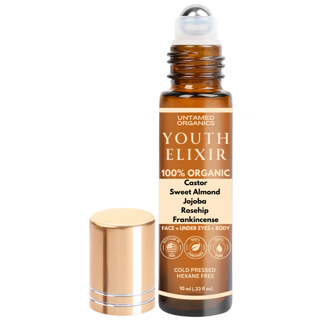 Organic Youth Elixir Oil Roller | 10 mL Glass Bottle: 10mL