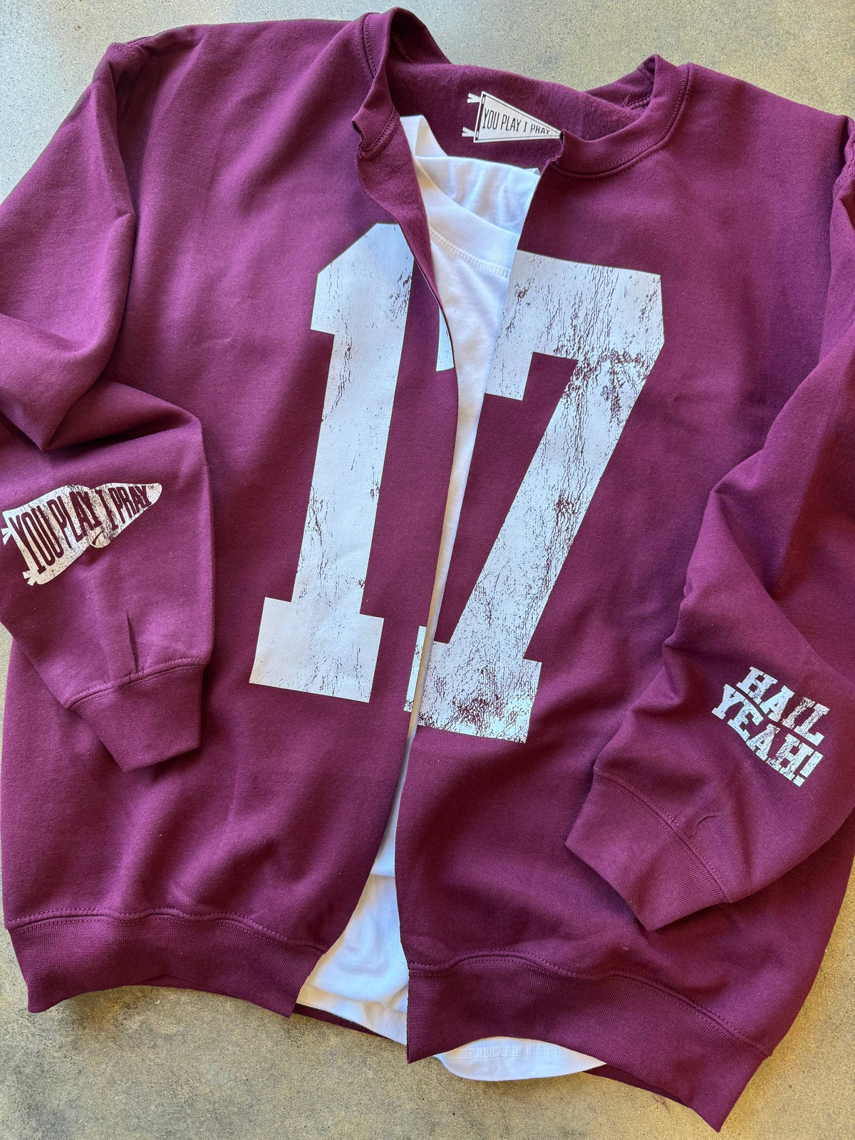 Custom #1 Fan™ | Gameday Cardigan | Football Mom Sweatshirt: XL