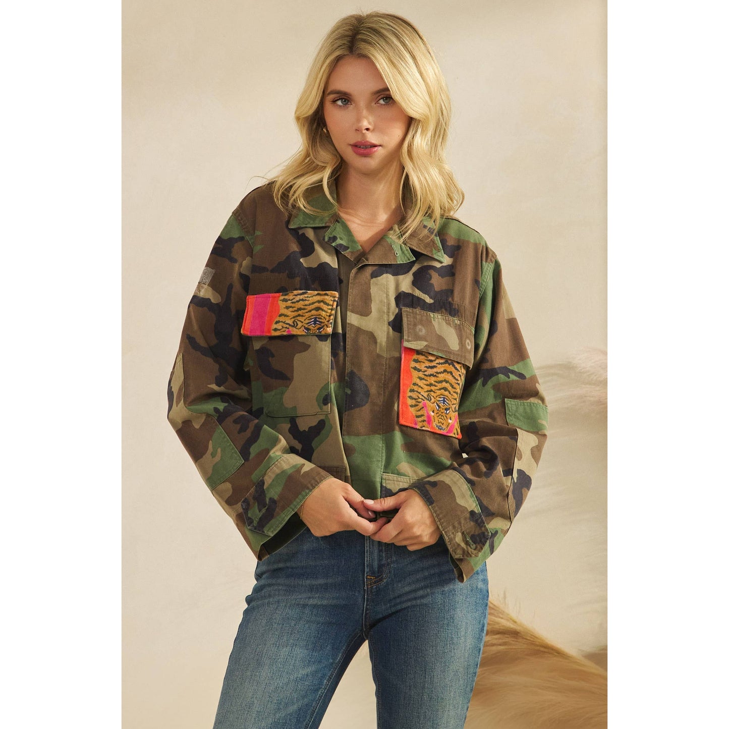Into the Wild Recycled Camo Jacket