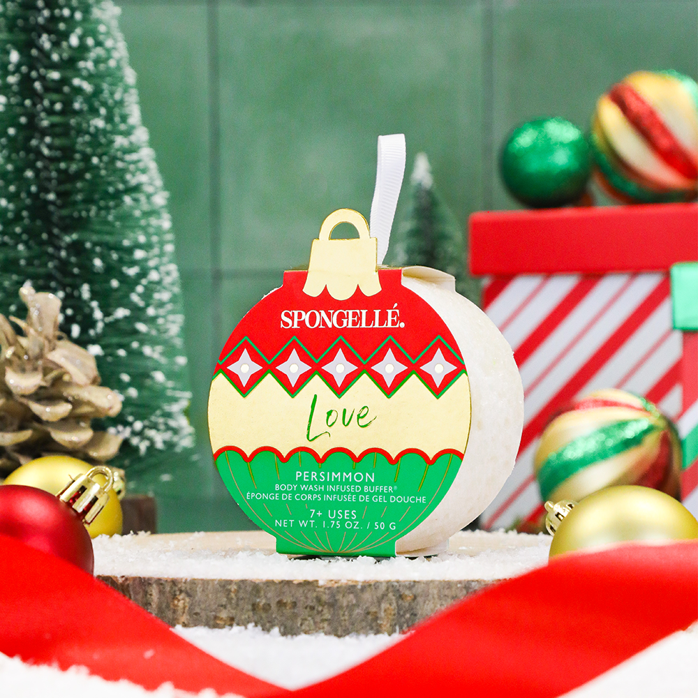 Love - Persimmon Holiday Ornament Buffer
