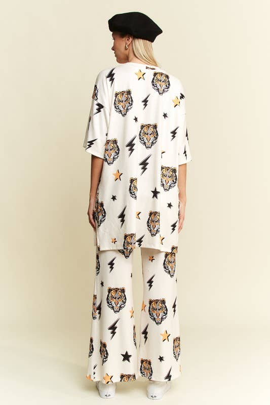 Electric Tiger Pants Set