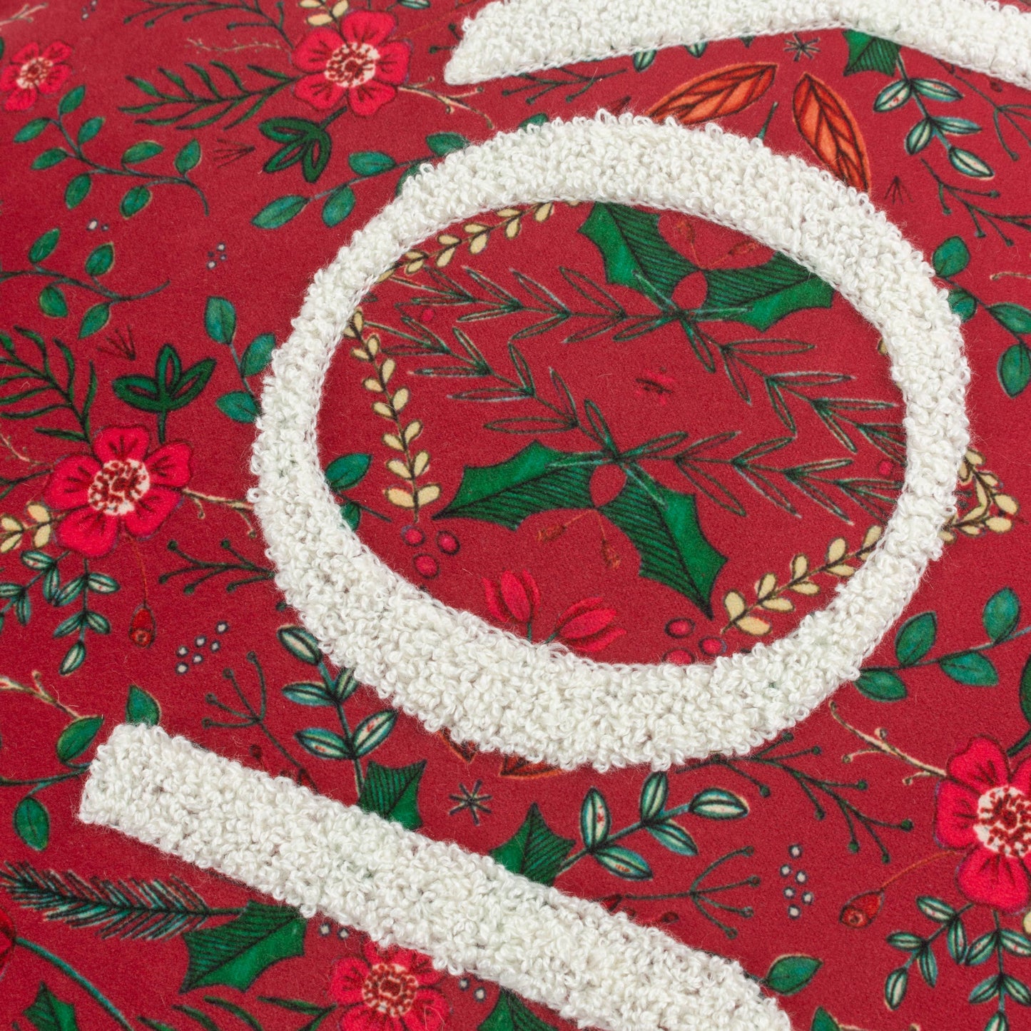 Holiday Joy Tufted Velvet Pillow