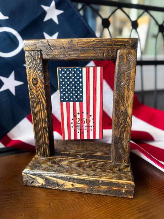 250 Years of Freedom Floating Display