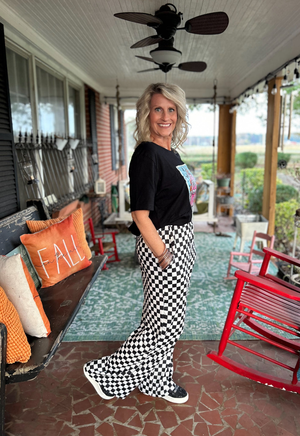 Check It Out Wide Leg Pant