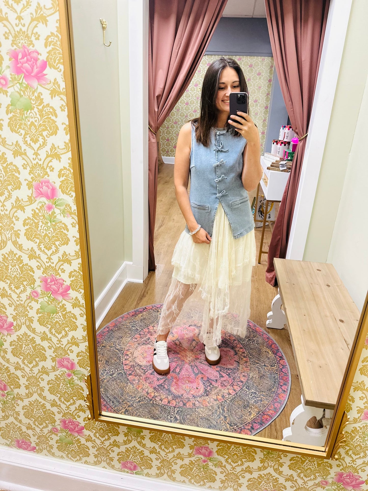 Lace Layered Skirt