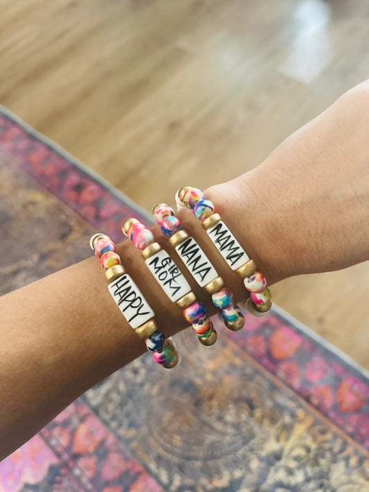 Affirmation Bracelet - Colorful