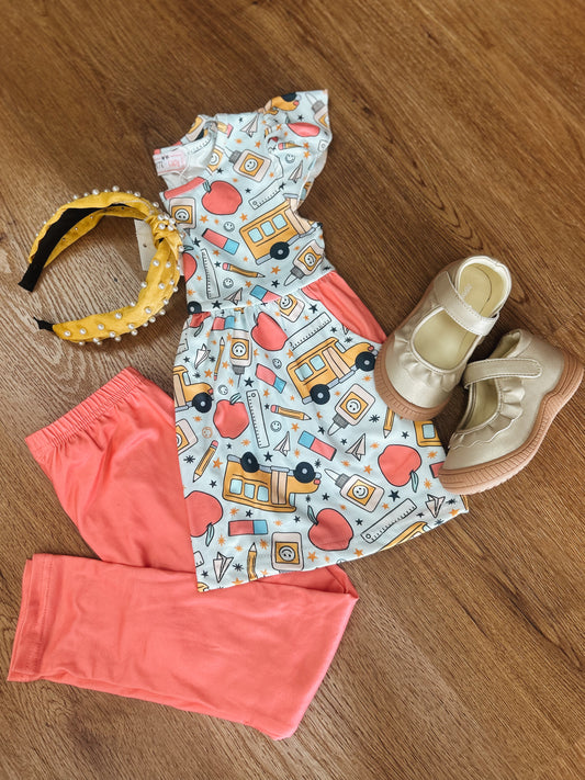 School Fun 2-Piece Set