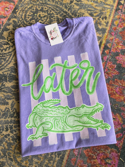 Later Alligator Tee