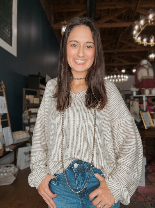 Silt Rib Knit Blouse