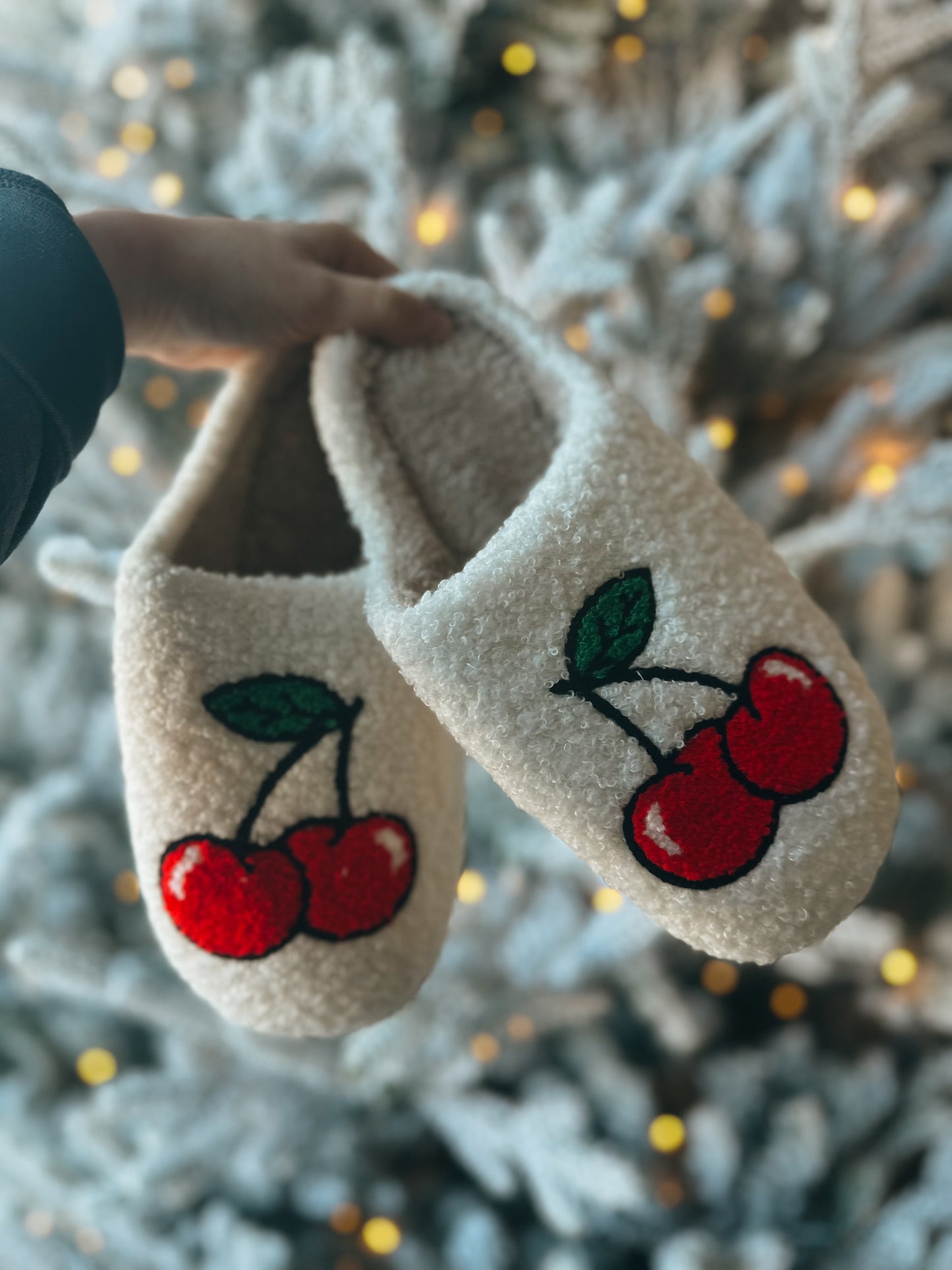 Cherry Slippers