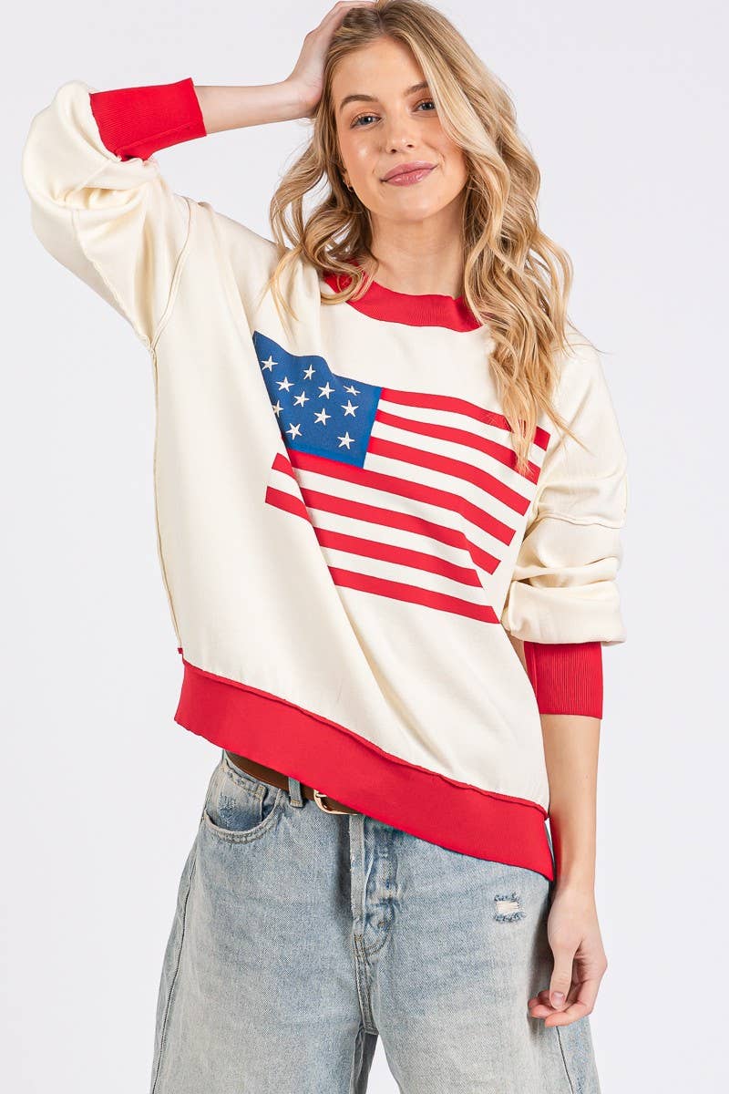Patriot Relaxed Fit Sweater