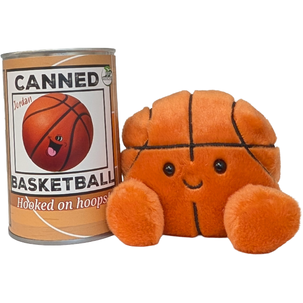 Jordan the Canned Basketball: Foil Lid