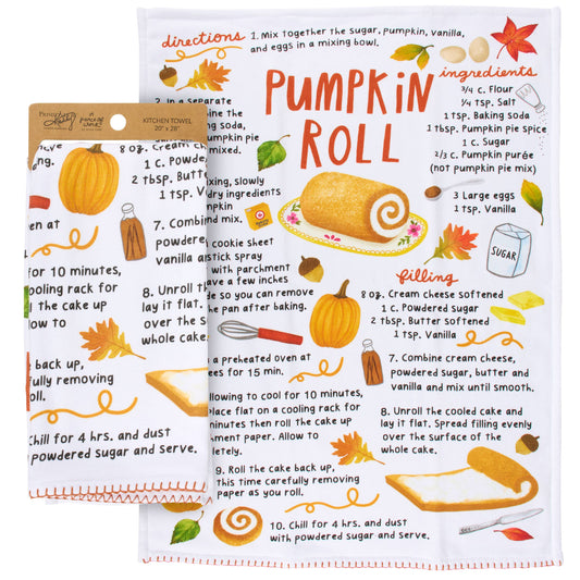 Pumpkin Roll Kitchen Towel