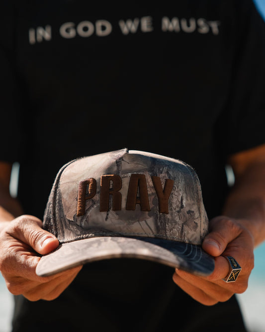 Pray Forest Camo Hat