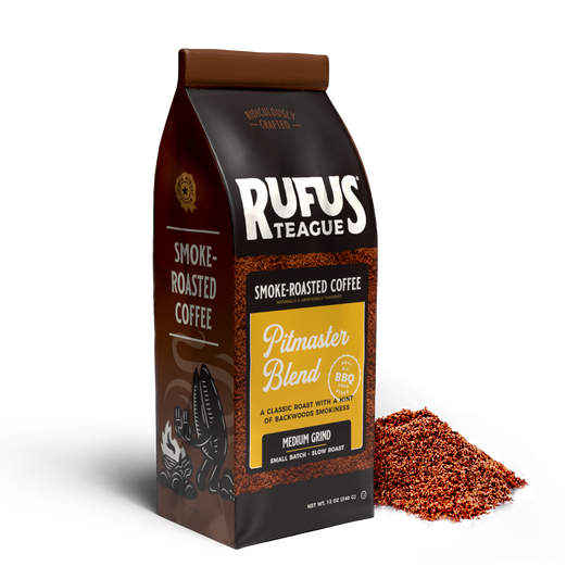 Smoke-Roasted Java Pitmaster Blend Coffee 12oz