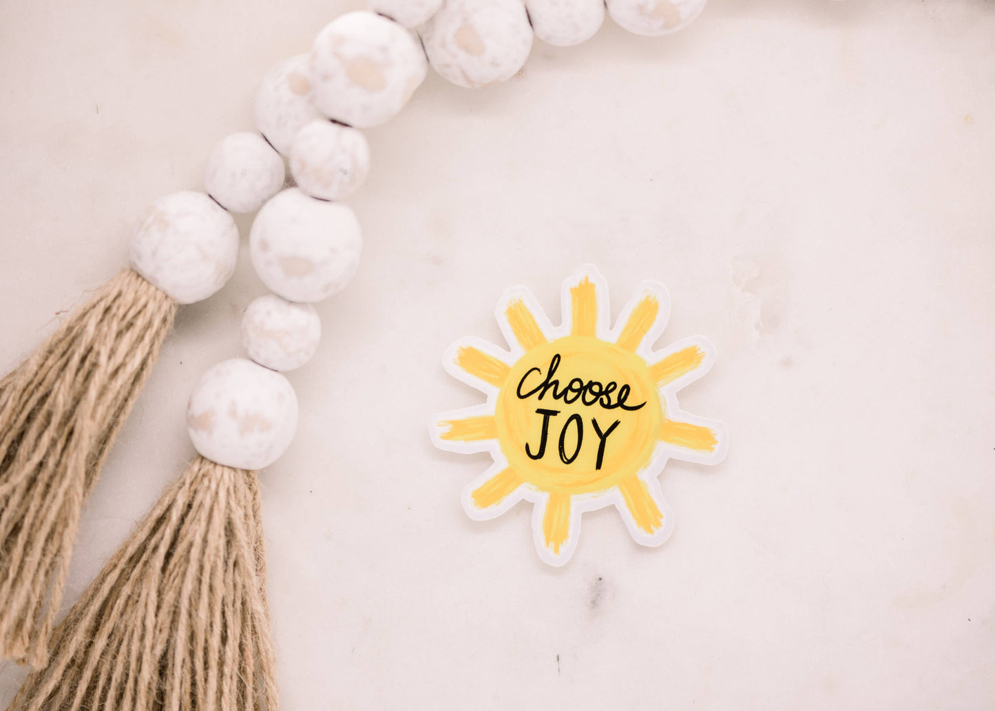 Choose Joy Sun Vinyl Sticker