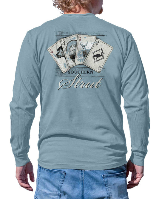 Hunting Cards Long Sleeve Tee