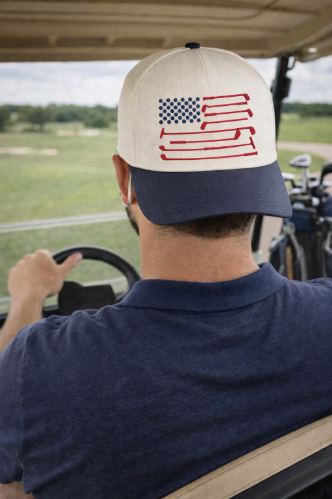 USA Golf Clubs Cap