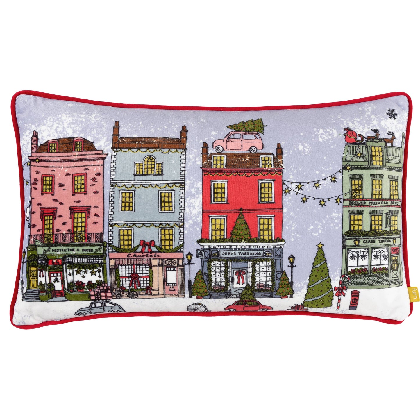 Christmas Spirit Festive Pillow